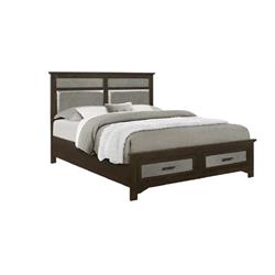 King  Fairview Headboard and Footboard /Storage:  718-65HF-ST Image